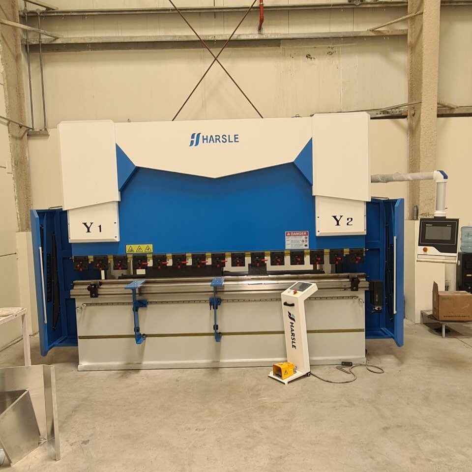 CNC press brake forming trays and cable containment