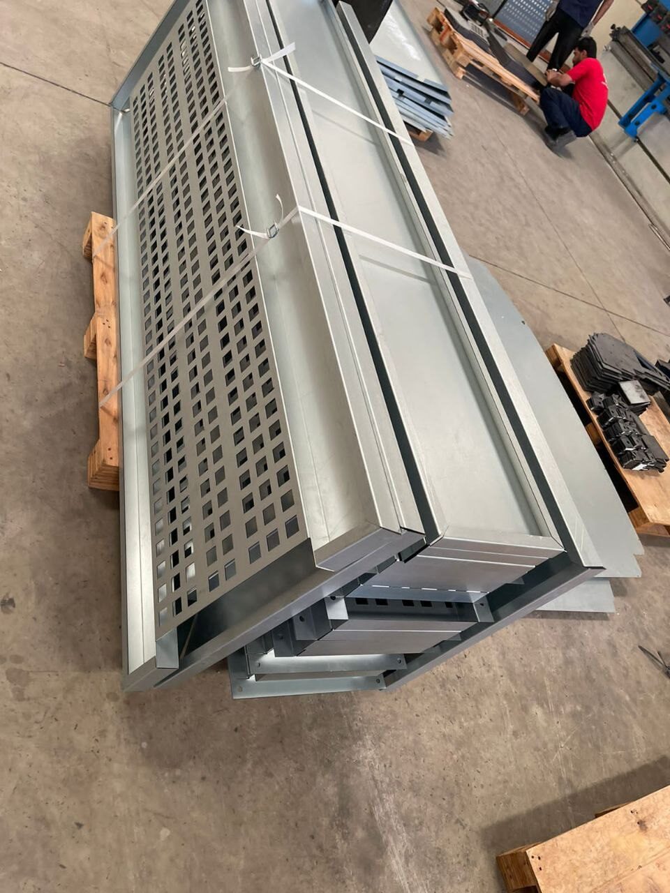 Perforated metal panels