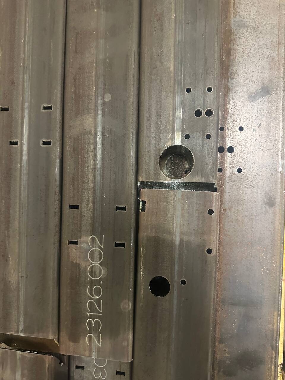 Precision laser-cut components