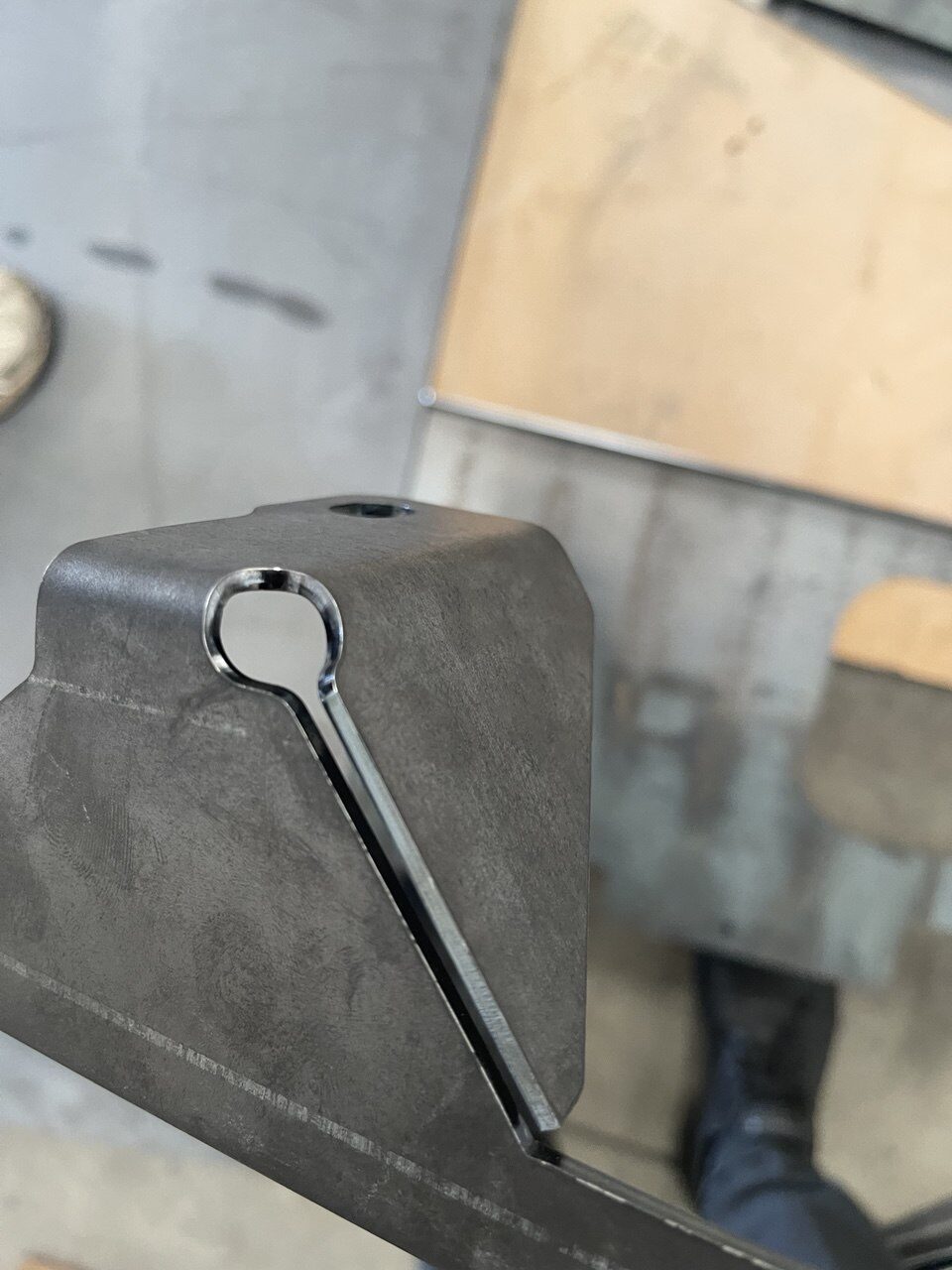 Press-brake formed steel part