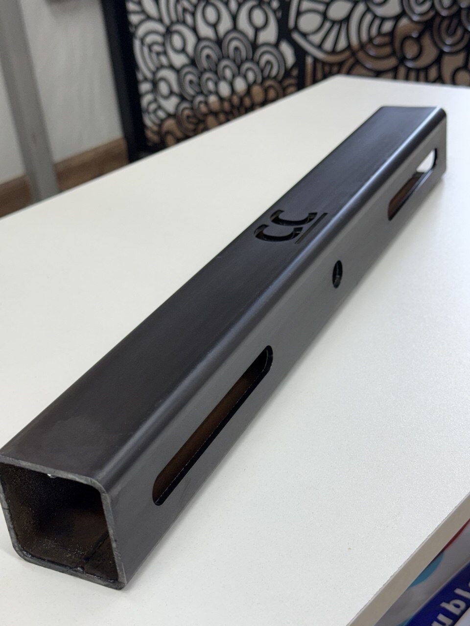 Formed and coated steel profile