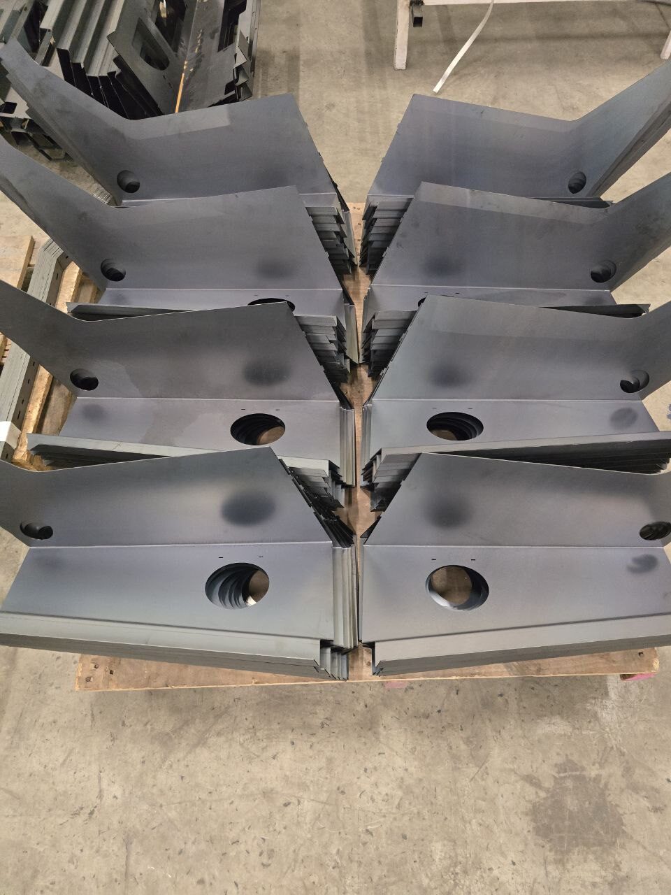 Welded fabrication detail