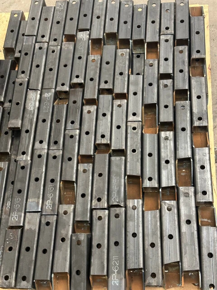 Part-marked structural steel sections