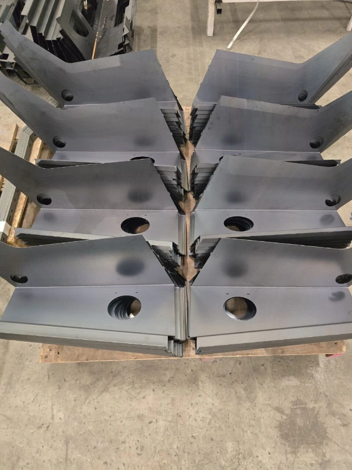 Consistent bent parts
